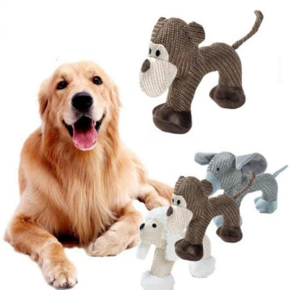 Squeaky Plush Dog Toy – Soft, Durable & Engaging for Playtime