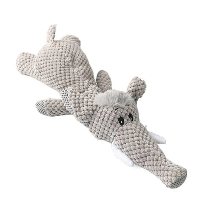 Fido's Plush Animal Chew Toy – Soft, Engaging & Squeaky Fun