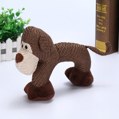 Squeaky Plush Dog Toy – Soft, Durable & Engaging for Playtime