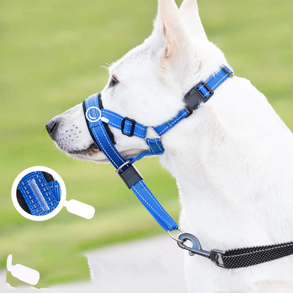 Adele | Secure & Comfortable Dog Muzzle Harness – Breathable, Adjustable & Reflective Design