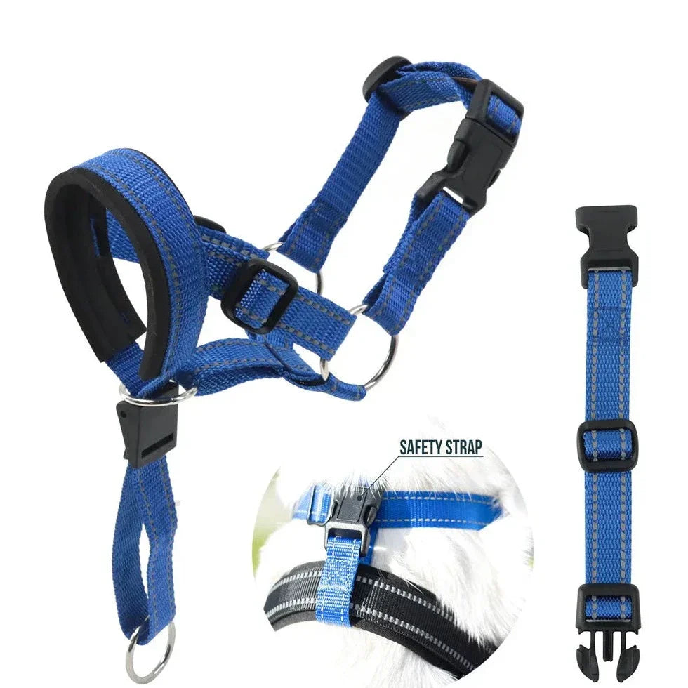 Adele | Secure & Comfortable Dog Muzzle Harness – Breathable, Adjustable & Reflective Design