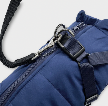 Fido's Cozy Vest – Waterproof, Insulated & Built-in Harness Design