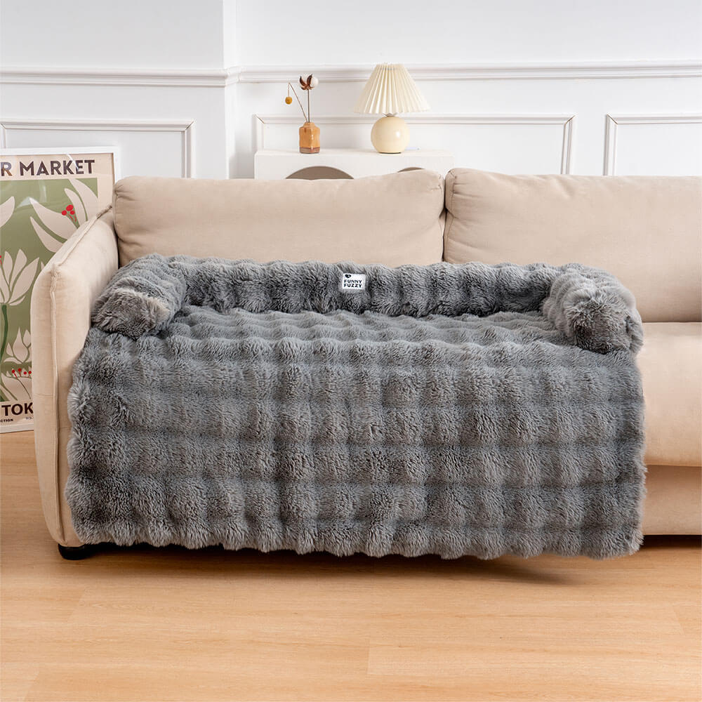 FluffyHaven | Cozy Sofa Protector – Ultra-Soft & Versatile Design