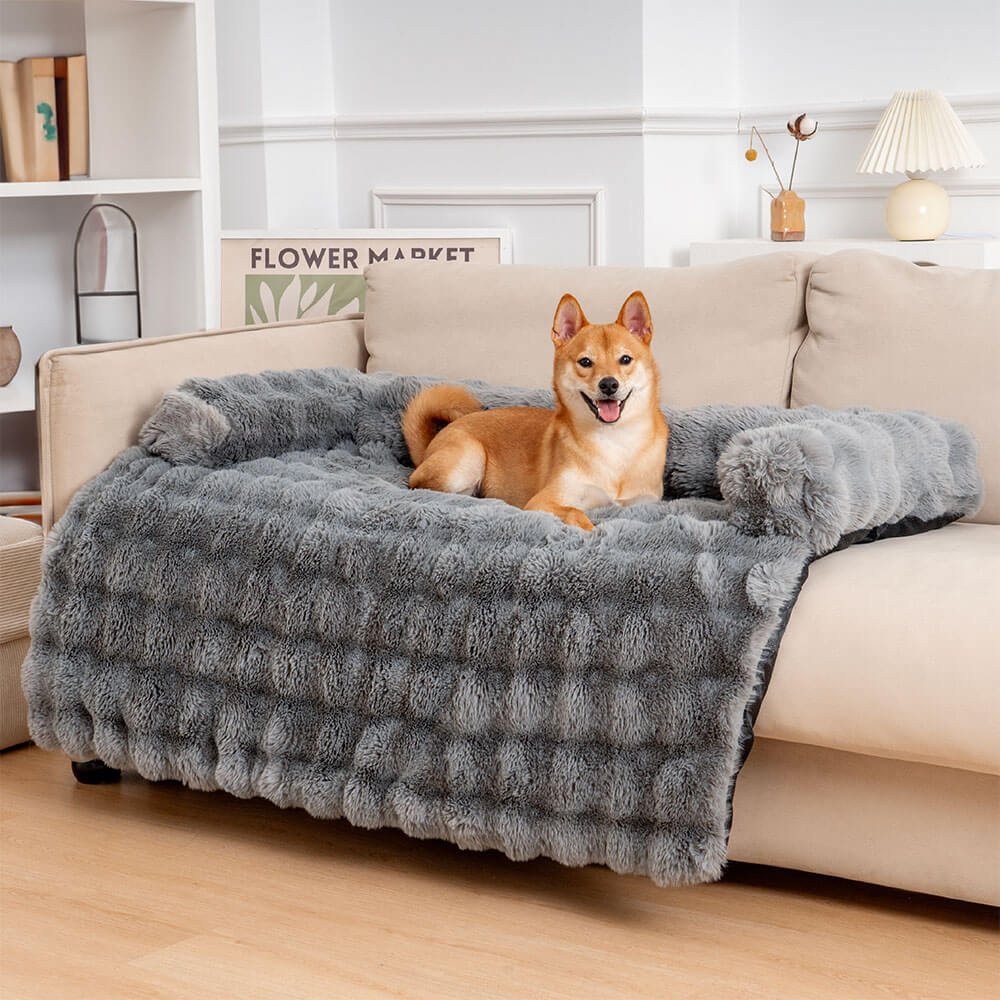 FluffyHaven | Cozy Sofa Protector – Ultra-Soft & Versatile Design