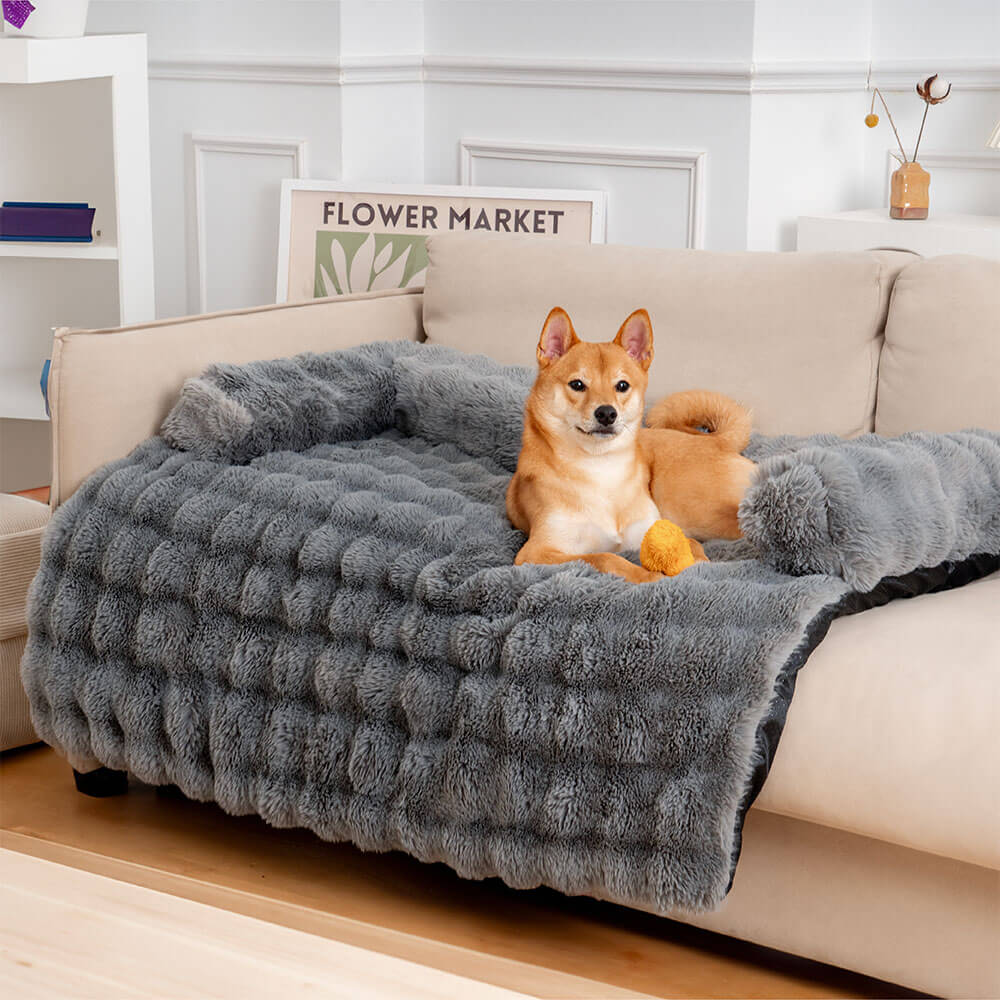 FluffyHaven | Cozy Sofa Protector – Ultra-Soft & Versatile Design