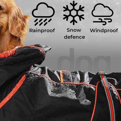 PawShield | Stylish Dog Raincoat – Windproof, Waterproof & Cozy Design