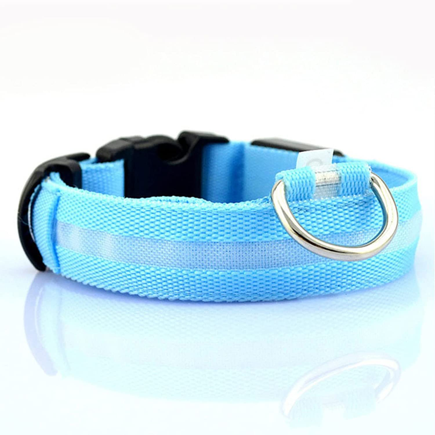 Luminous LED Dog Collar – Bright & Stylish Nighttime Safety