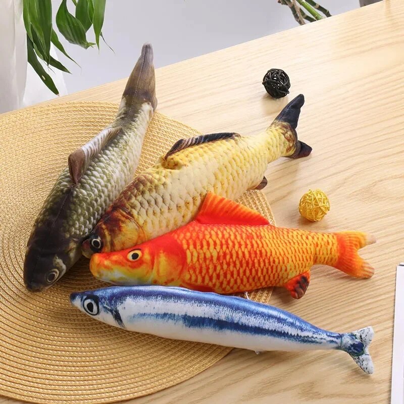 Interactive Fish Toy for Dogs – Lifelike Movement & Engaging Fun