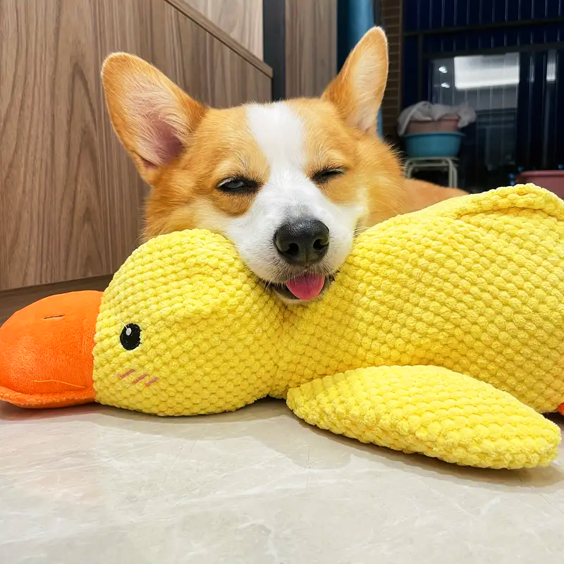 CalmPaw | Durable Duck Toy – Chew-Resistant & Comforting Design