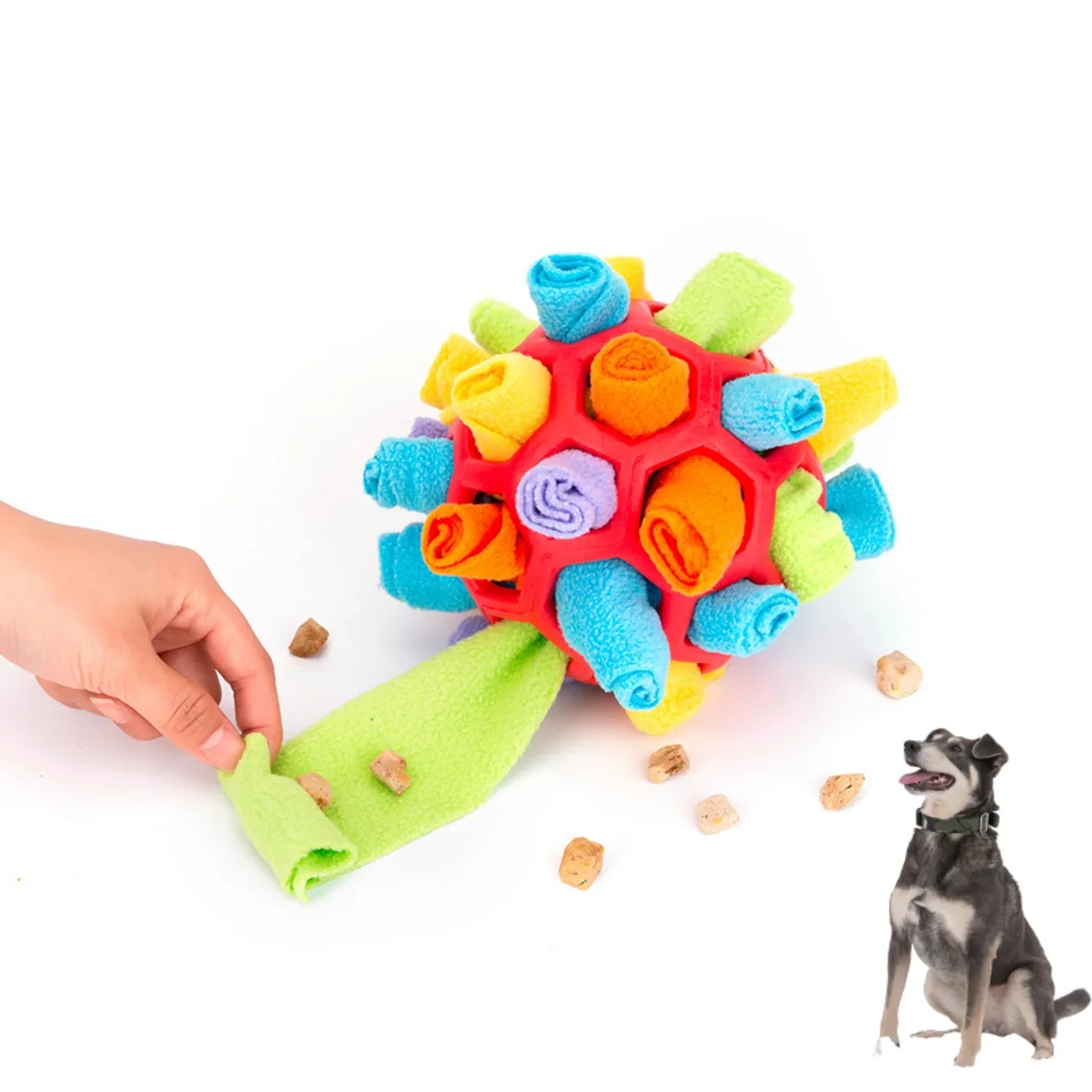 Sniffle Ball – Interactive Treat Toy for Happy Dogs